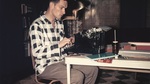 Hugh hefner at typewriter_credit playboy